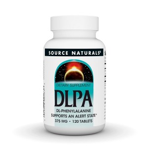 DLPA 375mg by Source Naturals, Inc.  -  120 Tablet - 1 of 3