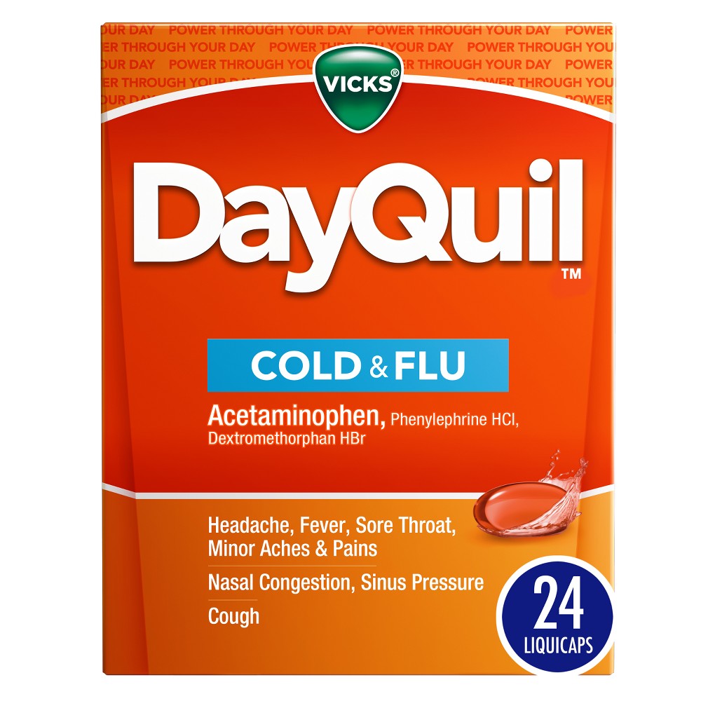 UPC 323900014435 product image for Vicks DayQuil Cold & Flu Multi-Symptom Medicine LiquiCaps - 24ct | upcitemdb.com