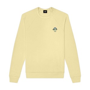 Dalix Mushroom (Glow in the Dark) Embroidered Fleece Sweatshirt Pullover Mens - 1 of 4