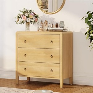 Drawer Dresser for Bedroom, Modern Closet Dressers Chest of Drawers, Wood Clothes Storage Dresser Chest of Drawers Organizer for Living Room Hallway - 1 of 4