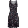 Women's Printed V-Neck Dress - LASCANA - 4 of 4
