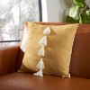 Revra Pillow - Sand Yellow - 18"X18" - Safavieh - 2 of 3