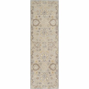 Hauteloom Conesus 1192 Hand Tufted Ivory&Taupe Wool Rug - 1 of 4