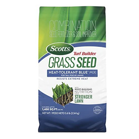 Scotts Turf Builder Heat-Tolerant Blue Sun or Shade Fertilizer/Seed/Soil Improver 5.6 lb - image 1 of 3