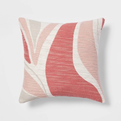 Woven Color Block Square Throw Pillow - Threshold™