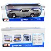 1971 Chevrolet Camaro Gray with Black Stripes "Special Edition" 1/18 Diecast Model Car by Maisto - 3 of 3
