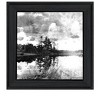 HomeRoots Lakeside Pines Black Framed Print Wall Art - 4 of 4
