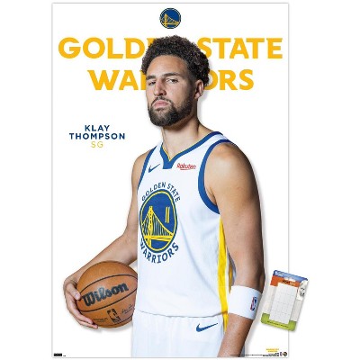Klay Thompson Basketball Paper Poster Warriors 5 - Klay Thompson - Pin