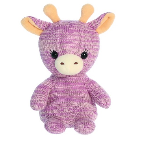 Purple sale stuffed giraffe