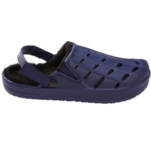 KingSize Men's Fur-Lined Rubber Clogs - 1 of 4
