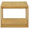 vidaXL Wall-mounted Bathroom Cabinet 23.6"x17.7"x13.8" Solid Wood Teak - 3 of 4