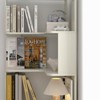 SEVOBAL Decorative Bookshelf 6 Tier Freestanding L-Shaped Corner Bookshelf Display Shelf Open Storage Rack Organizer, Beige, 21.65"*21.65"*64.57" - 2 of 4