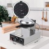 ODK Commercial Bubble Waffle Maker, Egg Pancake Baker Machine, Stick Stainless Steel Egg Bubble Puff, 1400W/ 180°Rotatable, for Bakery Snack Bar - 4 of 4