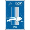 Trends International NFL Detroit Lions - Retro Logo 14 Unframed Wall Poster Prints - 4 of 4