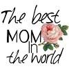Men's Design By Humans Mother's Day Best Mom in the World By bambino T-Shirt - 2 of 2