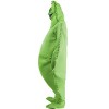 HalloweenCostumes.com Adult Oogie Boogie Costume | Disney Nightmare Before Christmas Green Jumpsuit with Mouth Mover Mask - 4 of 4