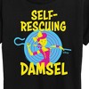 Women's - Disney - Self Rescuing Damsel Short Sleeve Graphic T-Shirt - 2 of 4