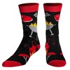 Crazy Socks, Fun Food & Snack Themed Crew Socks for Men, Colorful Assorted Styles - 2 of 4