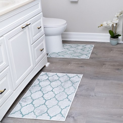 Sussexhome- Machine Washable & Absorbent Cotton Bath Rug - 20 X 24 -  Texas : Target