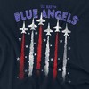 Baby Blue Angels Jet Flag Infant Bodysuit - 2 of 3