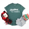 Simply Sage Market Christmas Is My Favorite Garment Dyed Tee - 2XL - Blue Spruce - 3 of 4