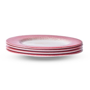 Portmeirion Potter's Mist Salad Plate, Set of 4 - Red - 1 of 4