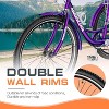 Docred Adult Tricycles 3 Wheel 7 Speed 20/24/26 inch Cruise Bike Adults Tricycle with Basket Recreation Shopping Exercise for Seniors Women Men - 2 of 4