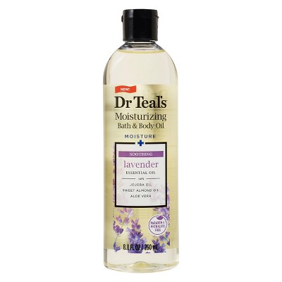 Dr Teal's Soothing Lavender Moisturizing Bath & Body Oil - 8.8 fl oz