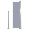 vidaXL Retractable Side Awning 47.2" x118.1" Gray - 4 of 4