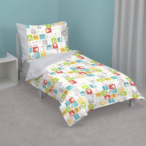Nojo 4pc Tee Pee Toddler Bedding Set Target
