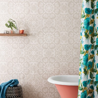 Rifle Paper Co. Garden Party Peel and Stick Wallpaper Rose