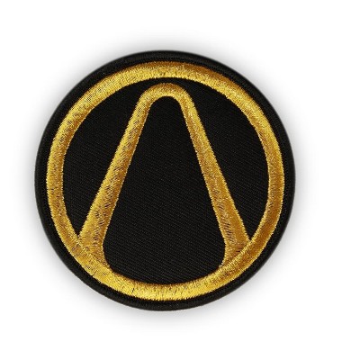 Just Funky Borderlands Vault Symbol 3-Inch Embroidered Patch