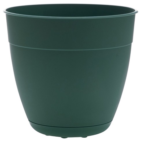 Bloem Dayton Ocean 11.25 in. H X 12 in. D Plastic Planter Turtle Green - image 1 of 1