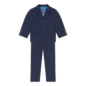 Andy & Evan  Infant Navy Stretch Suit - 1 of 4