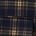 black plaid