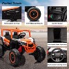 24V Kids Electric 2-Seater Ride-On Off-Road Truck with Parental Remote Control, Bluetooth Music ¨C Toy Car for Ages 3-8 - 3 of 4