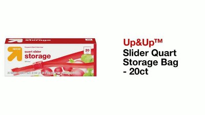 Gallon Slider Storage Bags - 68ct - Up & Up™ : Target