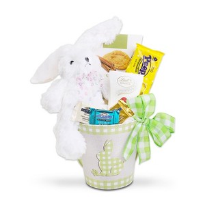 Alder Creek Gift Baskets Happy Easter Gingham Basket - 1 of 3