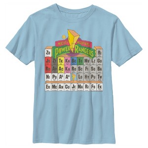 Boy's Power Rangers Periodic Table of Heroes T-Shirt - 1 of 4
