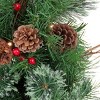2' Prelit LED Glistening Pine Artificial Christmas Tree in Burlap Base Warm White Lights - National Tree Company - 3 of 4