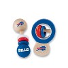 BabyFanatic Wood Rattle 2 Pack - NFL Buffalo Bills Baby Toy Set - 2 of 4