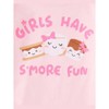 The Children's Place Girls Long Sleeve S'more Snug Fit Cotton Pajamas - 2 of 4