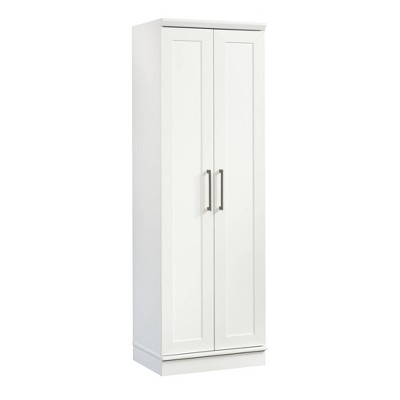 Sauder Wardrobe/Storage Cabinet, White Finish 