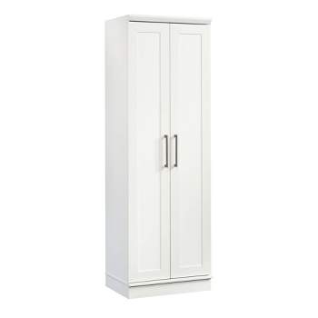 Miscellaneous Storage Storage Cabinet in White - Sauder 419636  Tall cabinet  storage, White storage cabinets, Sauder storage cabinet
