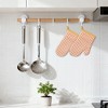 REGALWOVEN Oven Mitts and Pot Holders Sets 2 Pcs Heat Resistant Kitchen Oven Gloves and Pot Holders for Kitchen - 2 of 4