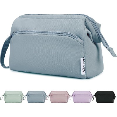 Narwey Wide-open Makeup Bag Women Make up Bag Travel Cosmetic Bag