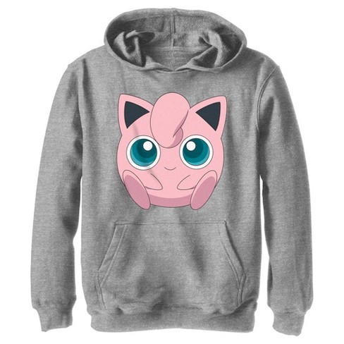 Boys' Pokemon Starry Mew Fleece Pullover Sweatshirt - Black : Target