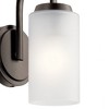 Kichler Lighting Kennewick 1 - Light Sconce in  Brushed Nickel - 4 of 4