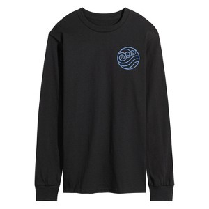 Men's - Avatar: The Last Airbender - Water Tribe Long Sleeve Graphic T-Shirt - 1 of 4