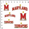University of Maryland Wordmark 50ct Vinyl Large Deluxe Stickers Variety Pack - 2 of 4